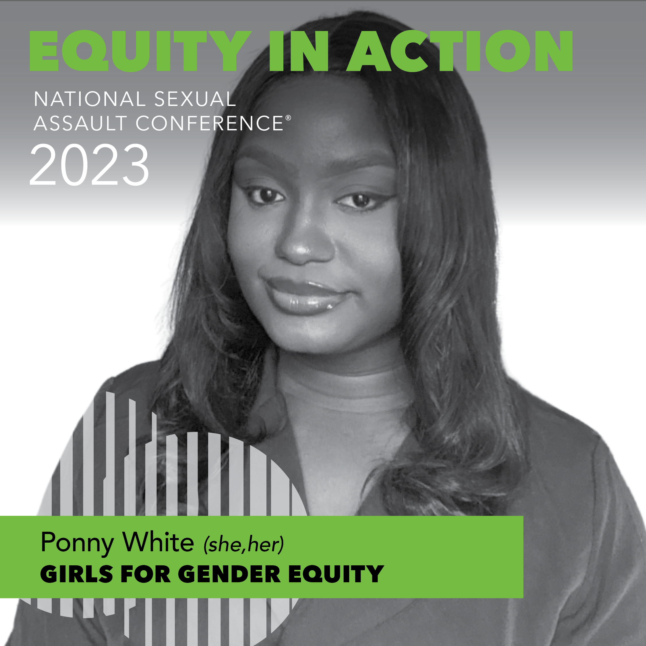 Ponny White, Youth Advocate, Girls for Gender Equity